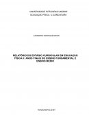 Relatório Final Estágio Em Anos Finais Do Ensino Fundamental E Ensino Médio