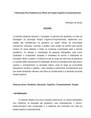 A Educação Pós Pandemia aos Olhos da Terapia Cognitivo-Comportamental