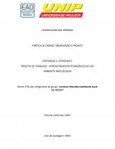 O Projeto De Trabalho - Aproveitamento Pedagógico De Um Ambiente Não Escolar