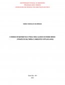 O Ensino De Matemática E Física Para Alunos Do Ensino Médio Através De Multimídia E Ambientes Virtuais