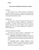 Documento de Estratégia de Resolução de Conflitos