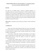 Aposentadoria especial. Reforma da previdência. Emenda Constitucional