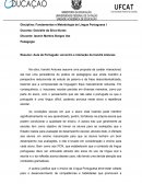 Resumo Fundamentos e Metodologia de Língua Portuguesa