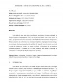 Estudo de Caso de Estágio em Psicologia Clínica