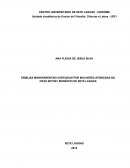 As Famílias Monoparentais Chefiadas Por Mulheres Atendidas No Cras Setor I Munícipio De Sete Lagoas