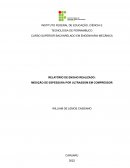 Relatório De Ensaio Realizado: Medição De Espessura Por Ultrassom Em Compressor