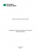 Segurança E Saúde Do Trabalho Aplicados À Construção Civil