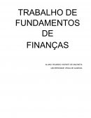 Trabalho De Fundamentos De Finanças