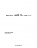 Relatório Química Orgânica: Determinação da temperatura de fusão