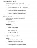 A Revisão Inglês 1-4