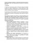 A Proposta Mestrado
