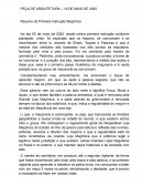 Primeira Instrução de Aprendiz