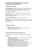 O Termo de Compromisso