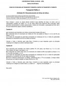 O Transporte Público