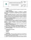 O Controle de Vendas