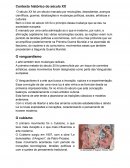 O Contexto Histórico do Século XX