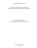 Curso Superior De Tecnologia Em Gestão Ambiental Curso Superior De Tecnologia Em Gestão Ambiental