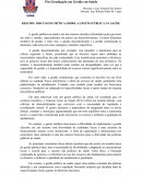 Discussão Crítica Sobre Gestão Pública