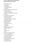 A Teoria Psicanalítica