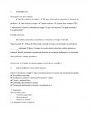 Relatório de Observação Relatório de Observação